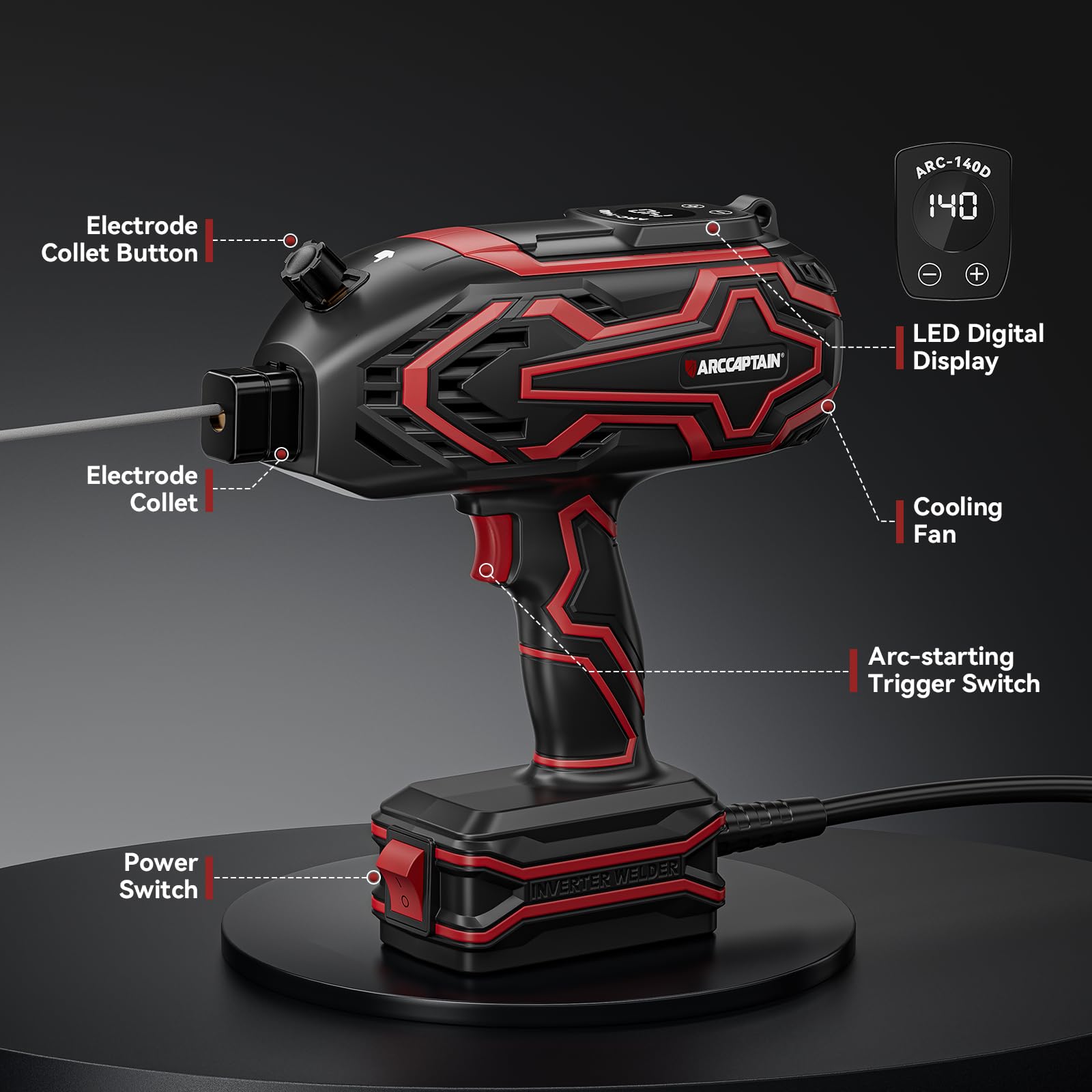 ARCCAPTAIN rugged housing demonstrates durability for field work.