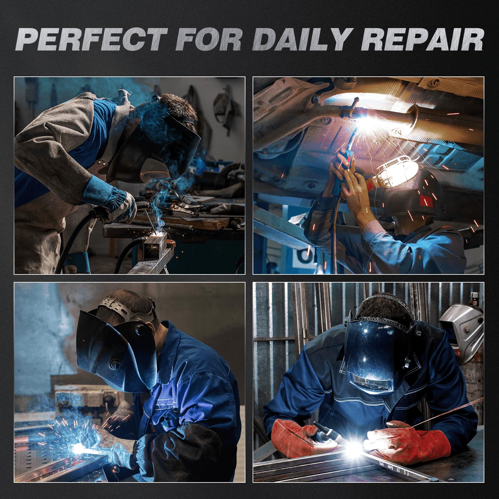 ARCCAPTAIN 160A MIG welder Lift TIG torch for precision welds.