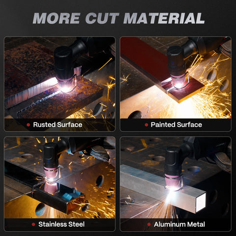 ARCCAPTAIN 55A torch head demonstrates non-touch pilot arc efficiency.