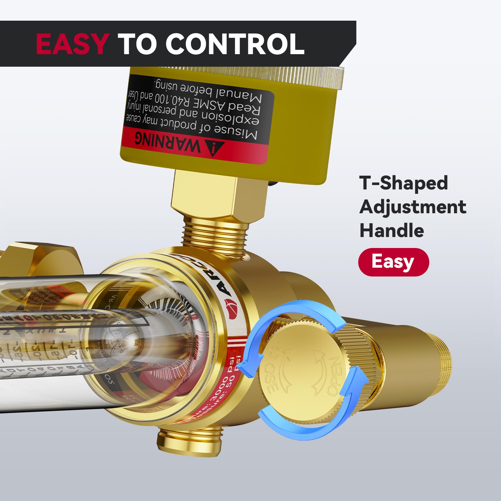 ARCCAPTAIN 8.2ft inert gas hose adds flexibility to setups