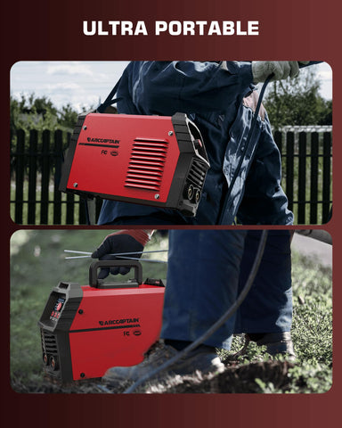 ARCCAPTAIN anti-stick function helps keep the puddle steady.