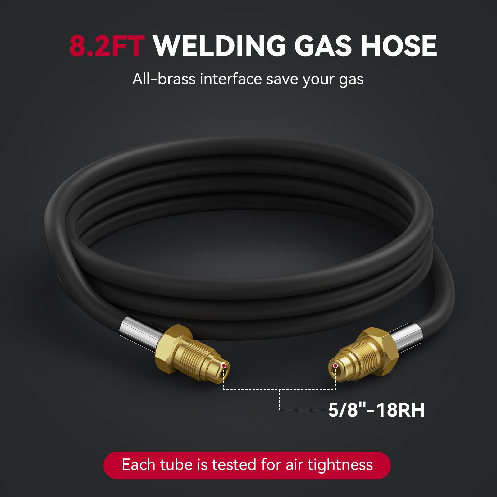 ARCCAPTAIN CGA-580 inlet connection ensures a reliable fit and safety.