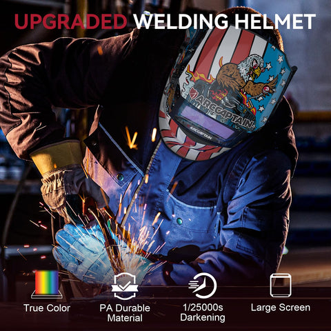 ARCCAPTAIN durable PA shell withstands heat and wear
