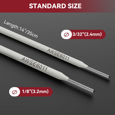 ARCCAPTAIN E6011 shows low spatter for cleaner welds and less prep.
