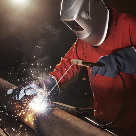 ARCCAPTAIN E6011 provides consistent welds on mild steel.