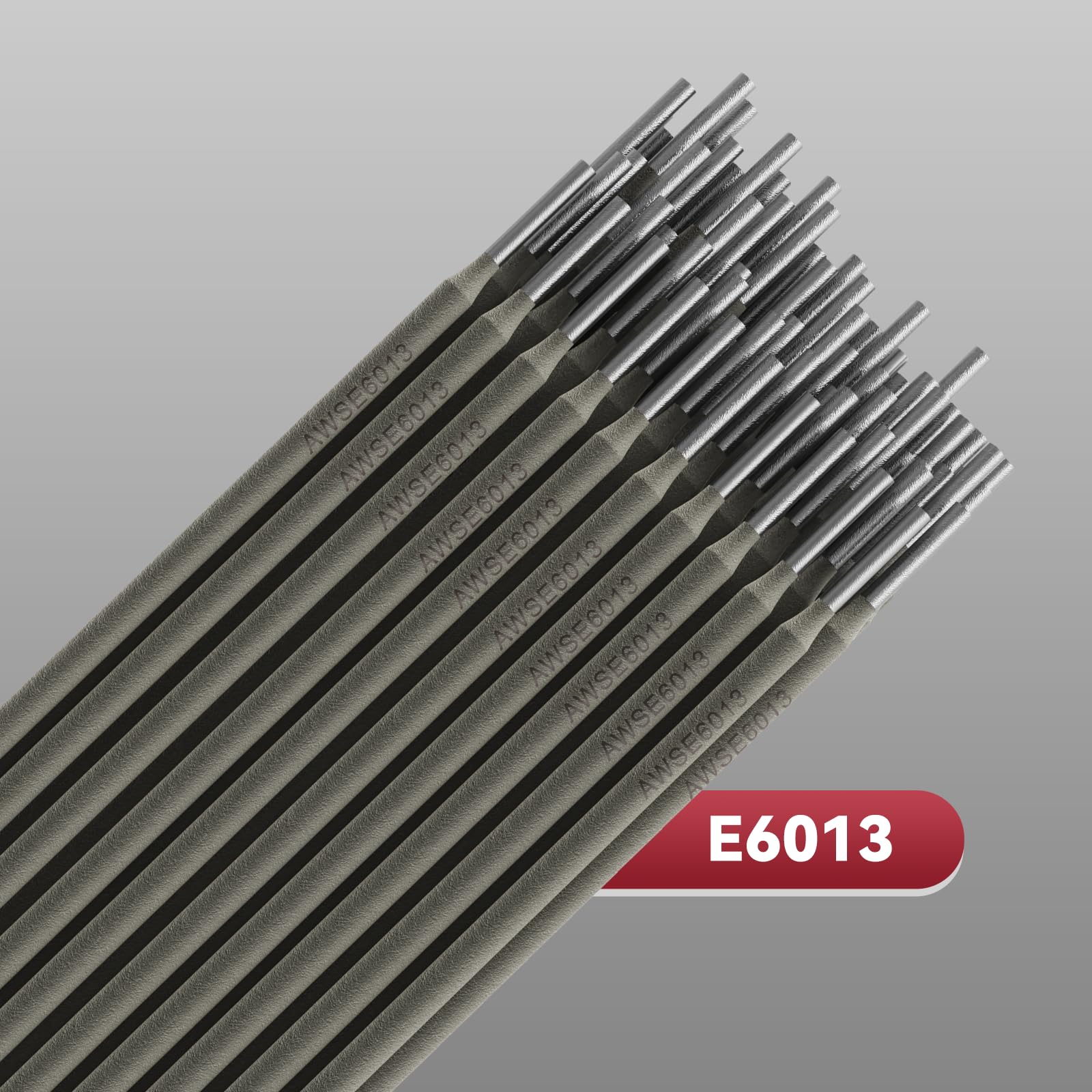 ARCCAPTAIN E6013 rod produces stable weld beads with minimal spatter
