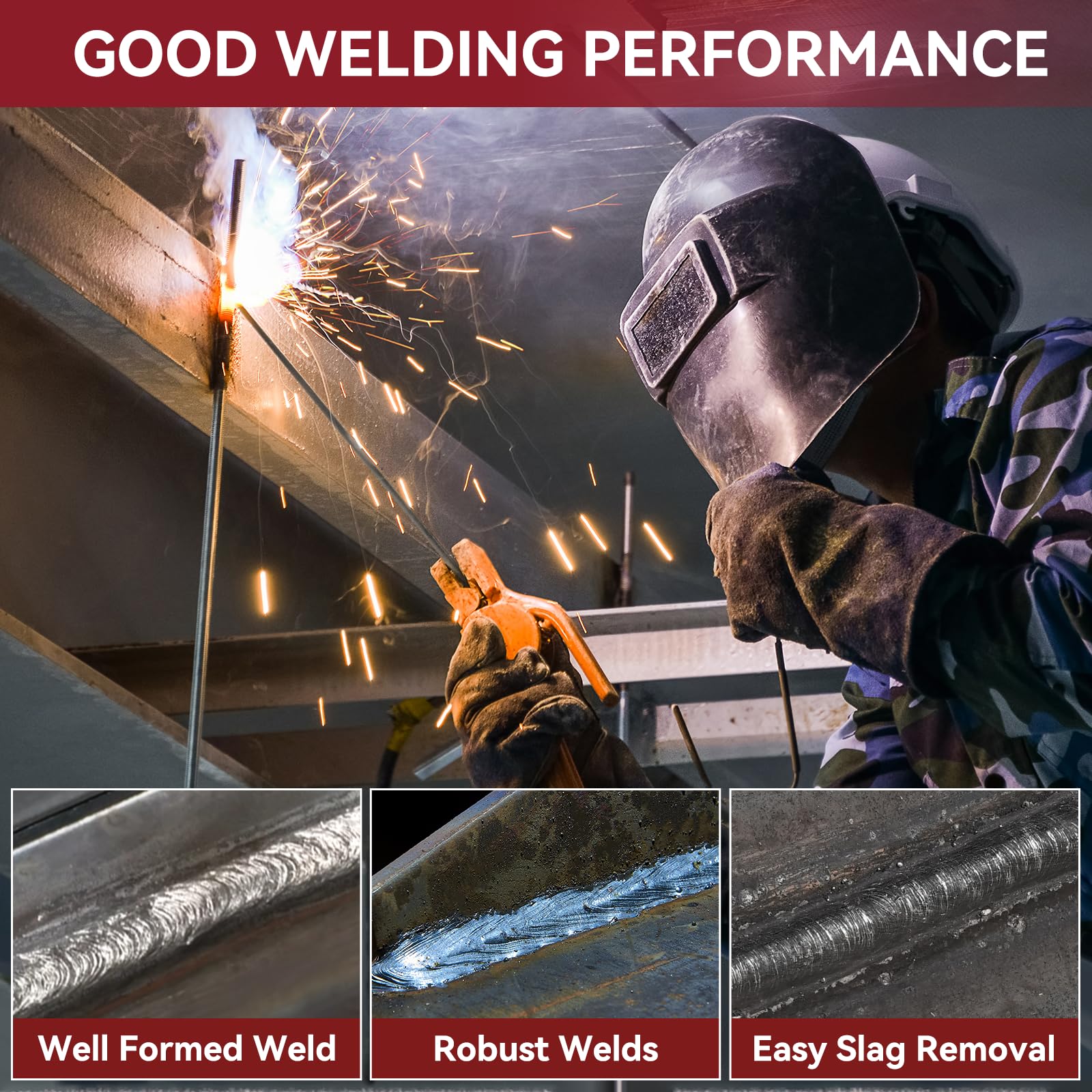 ARCCAPTAIN E6013 general welding for mild steel projects