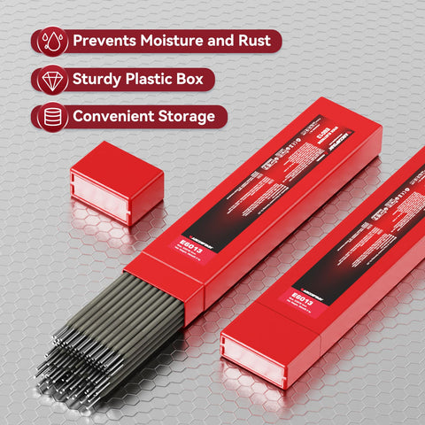 ARCCAPTAIN E6013 low spatter helps cleaner welds and easier slag removal