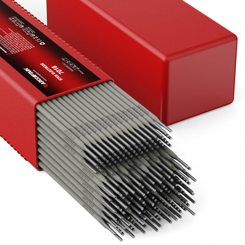 ARCCAPTAIN E7018 rod 3-32 inch with steady arc for clean welds.