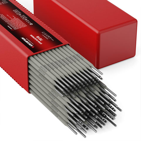 ARCCAPTAIN E7018 welding rod packaging for easy storage and handling