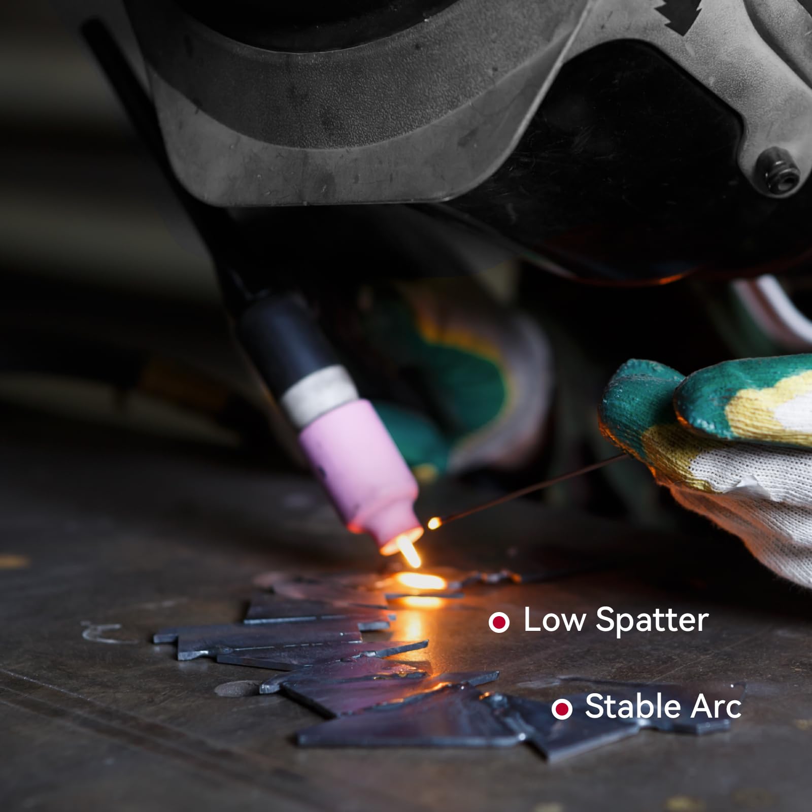 ARCCAPTAIN ER308L storage-ready TIG rod for long-term use.
