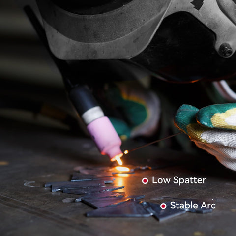 ARCCAPTAIN ER308L TIG welding rod with argon shielding for stable arc