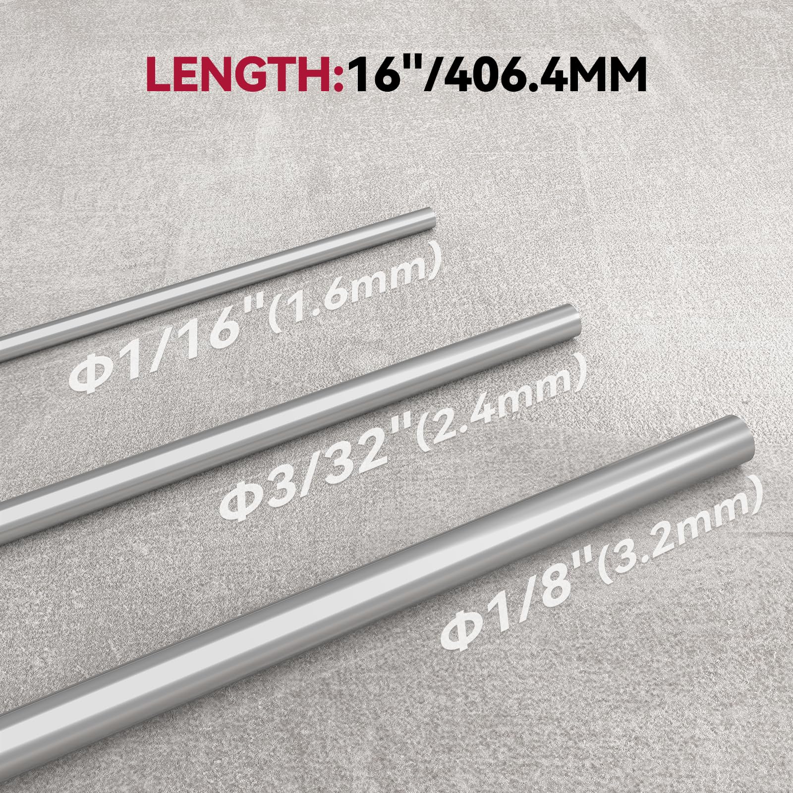ARCCAPTAIN ER308L TIG welding rod bead closeup showing clean weld