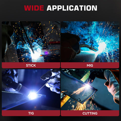 ARCCAPTAIN four-sensor arc welding helmet for safer welds