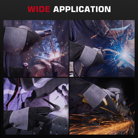ARCCAPTAIN protective gloves in use near high heat to illustrate durability.
