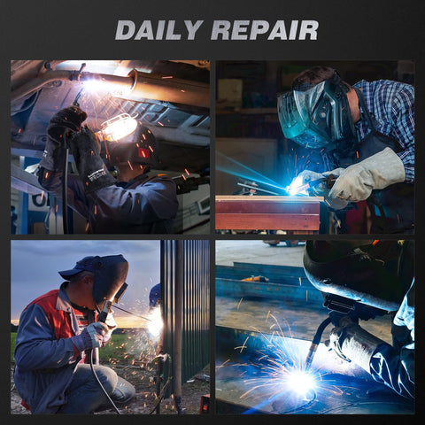 ARCCAPTAIN iControl MIG205 Pro MMA/stick welding capability.