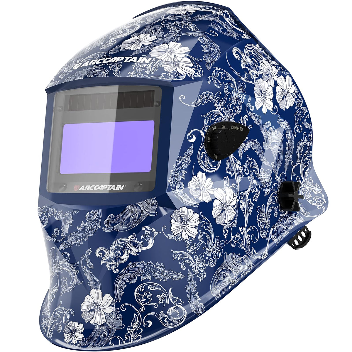 ARCCAPTAIN S800 large viewing screen for precise welding visibility.