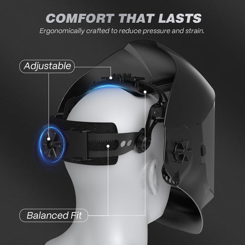 ARCCAPTAIN scratch-resistant lens maintains clarity in busy workshops