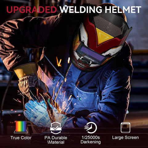 ARCCAPTAIN solar-powered helmet supports longer welding sessions
