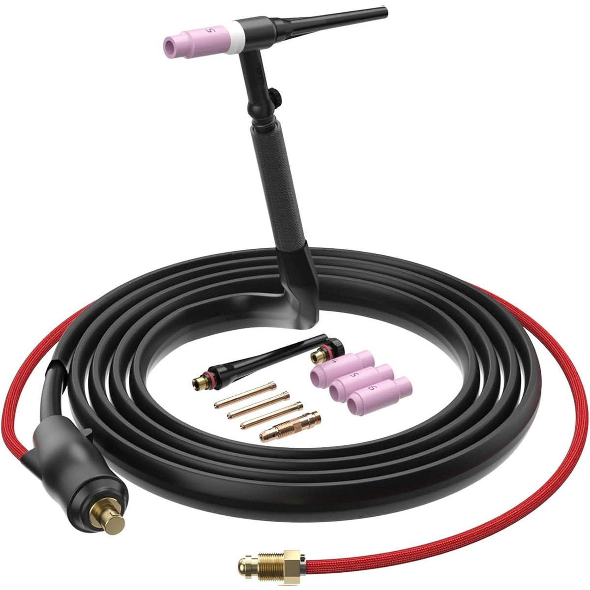 ARCCAPTAIN WP-17V TIG torch with 150A for precise welding tasks.