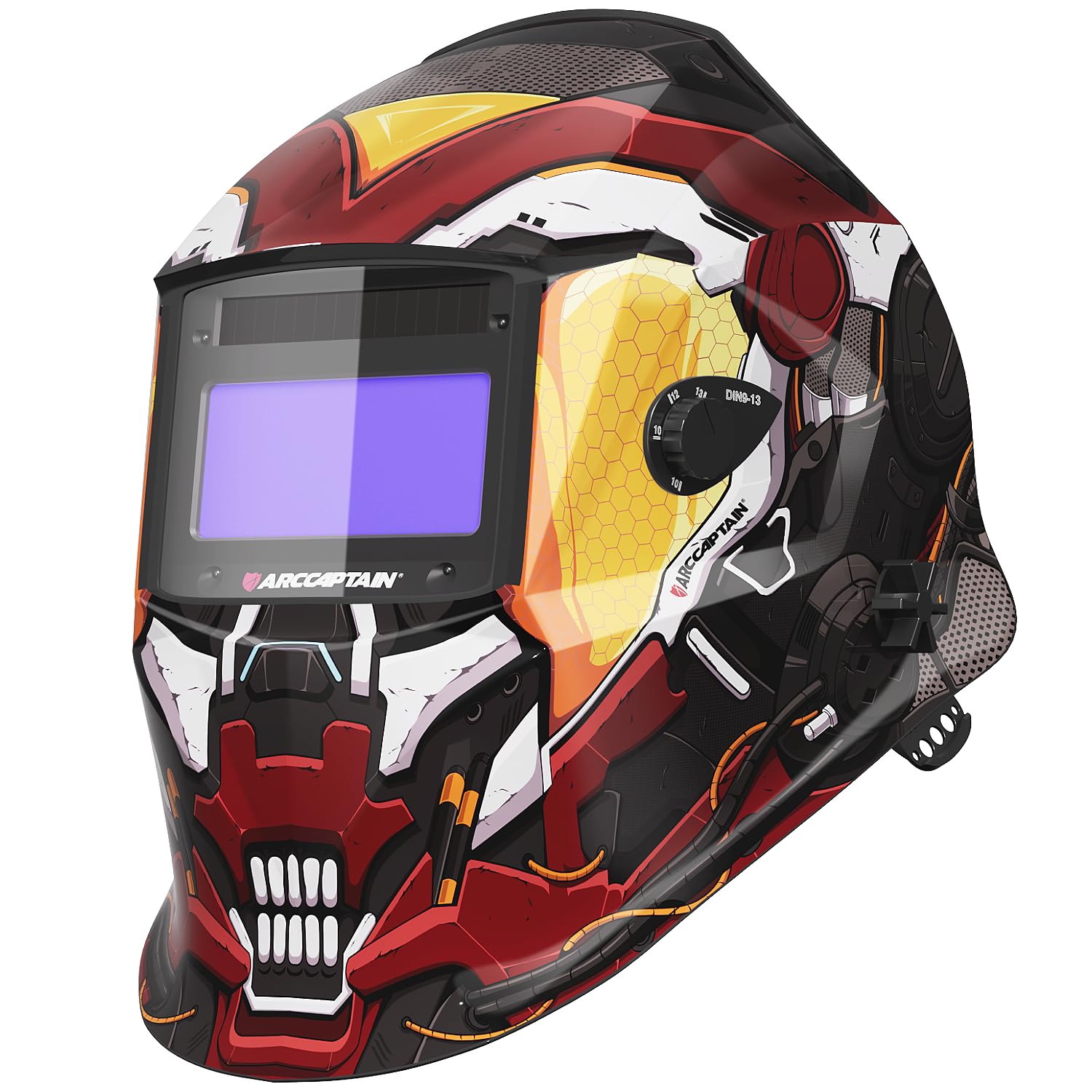 ARCCAPTAIN true color screen boosts weld visibility for precise work
