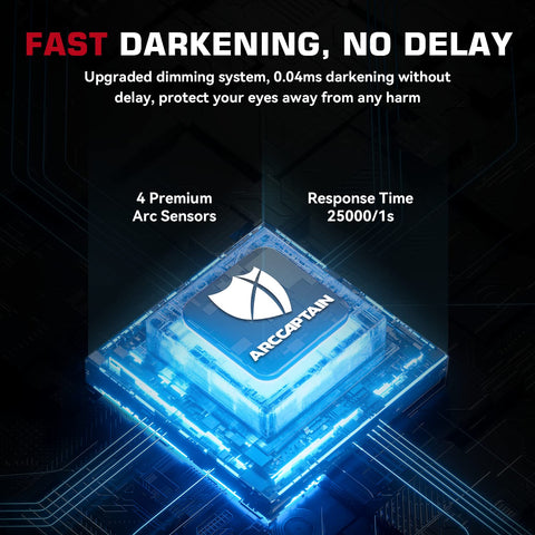 ARCCAPTAIN true color technology shows realistic weld views