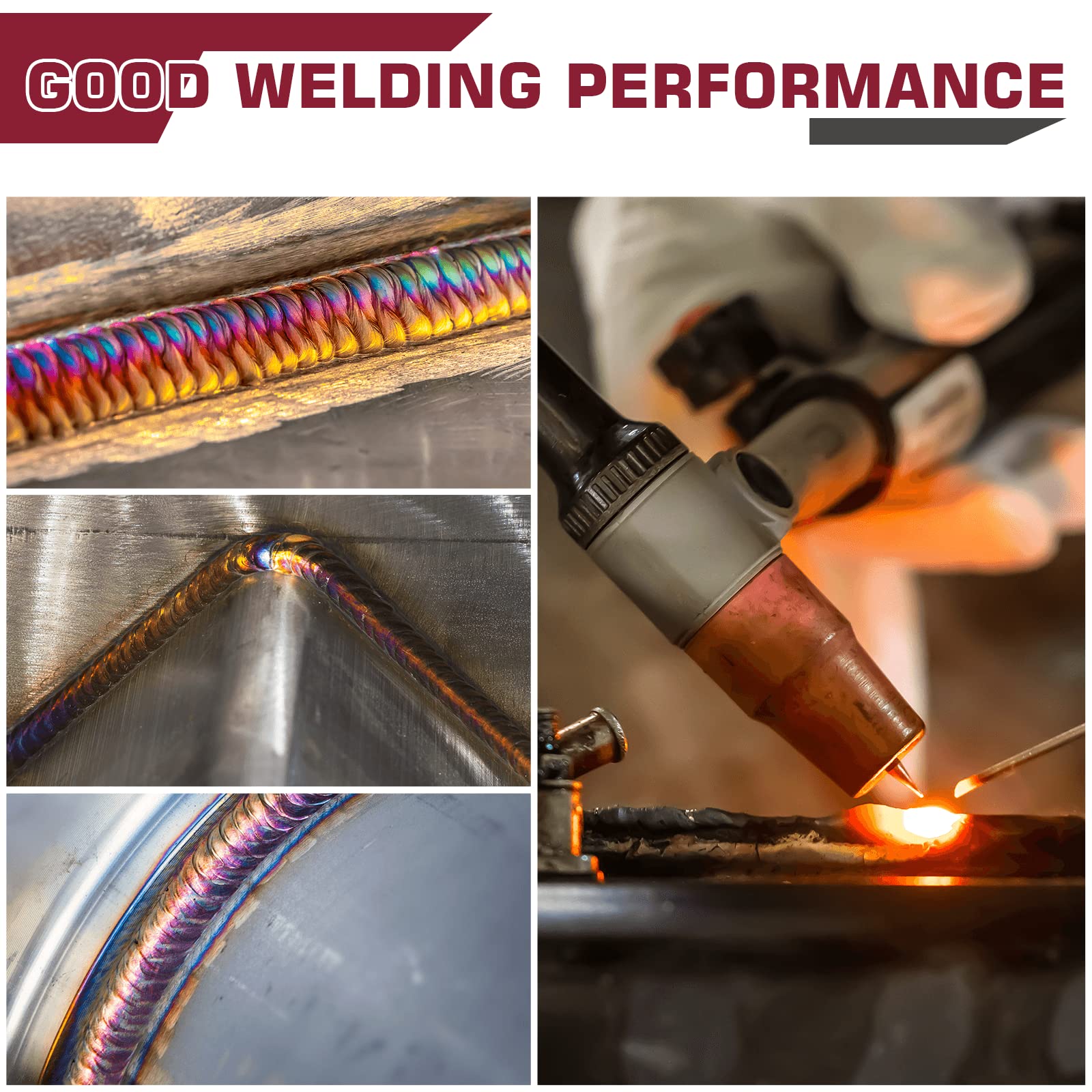 ARCCAPTAIN tungsten electrode safely stored in vacuum seal to extend shelf life