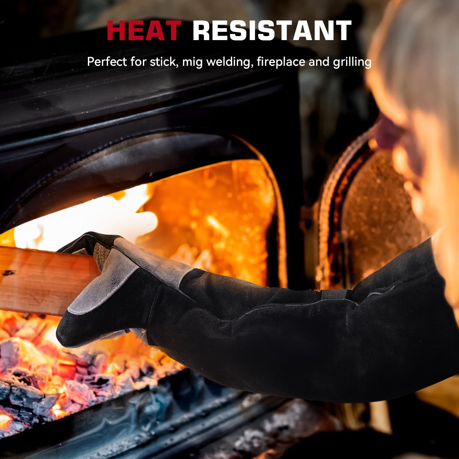 ARCCAPTAIN versatile gloves used for welding and high-heat tasks.