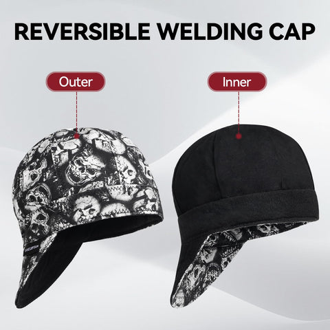 ARCCAPTAIN welding cap made from Martin Cloth is thick and durable.