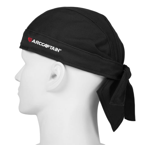 ARCCAPTAIN cap interior mesh lining for sweat control during long sessions