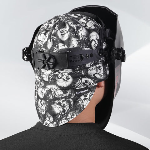 ARCCAPTAIN welding cap available in multiple sizes for a secure fit.