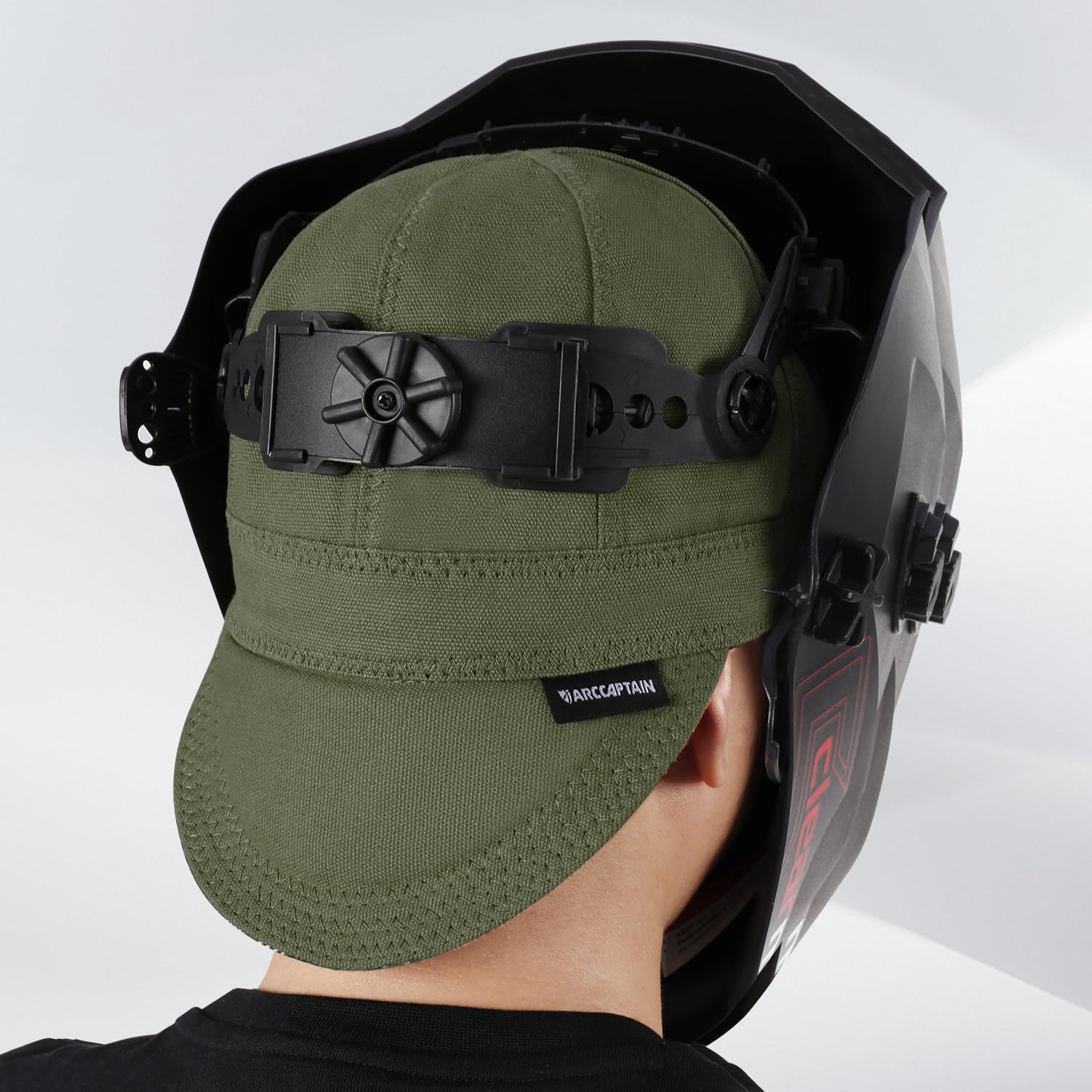 ARCCAPTAIN cap suitable for welding, electrical work, and outdoor tasks