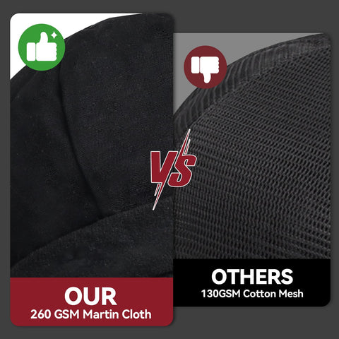 ARCCAPTAIN size range with 10 options for a secure fit