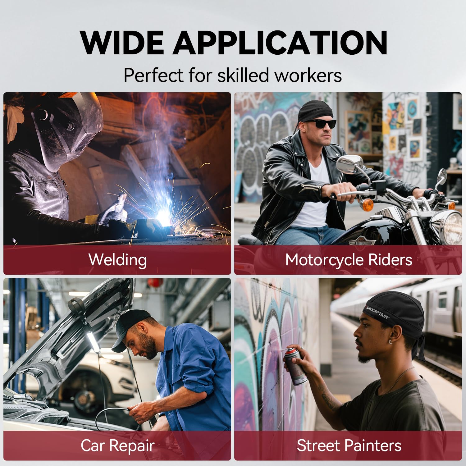 ARCCAPTAIN two pack welding cap offers value and convenience