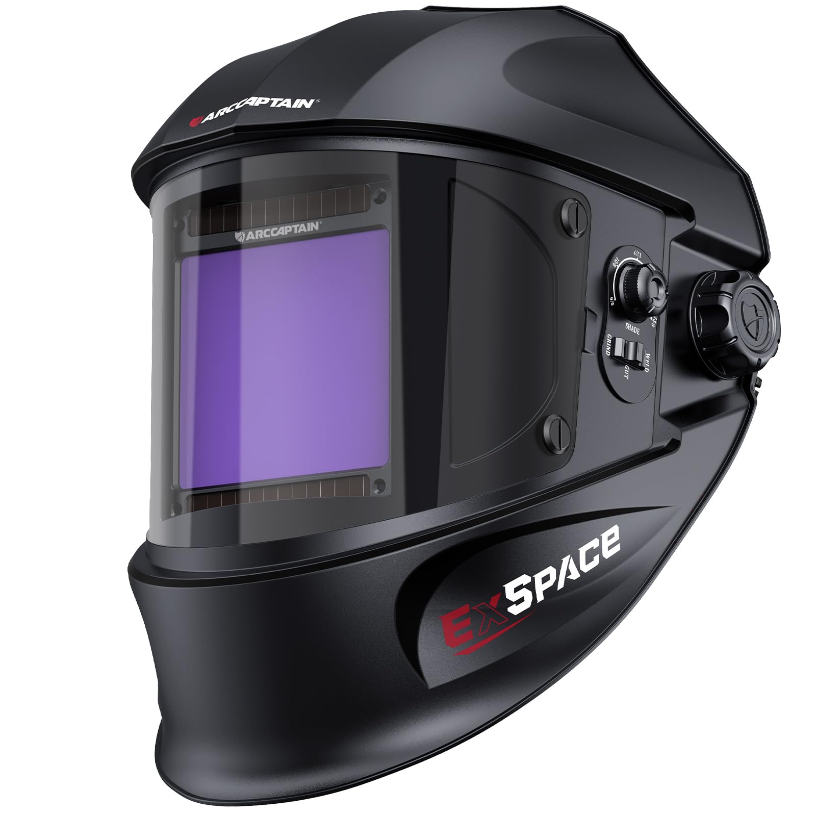 ARCCAPTAIN welding helmet auto-darkening lens with four sensors for TIG/MIG welding