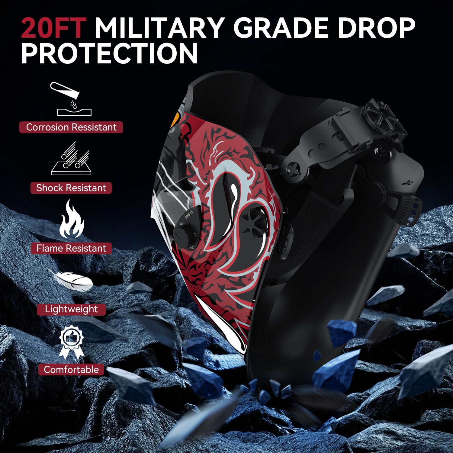 ARCCAPTAIN true color lens reveals clearer weld puddle for improved accuracy.