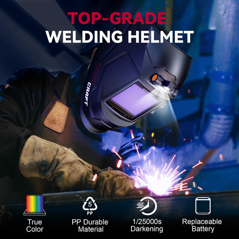 ARCCAPTAIN wide-screen display offers expansive viewing for complex welds.