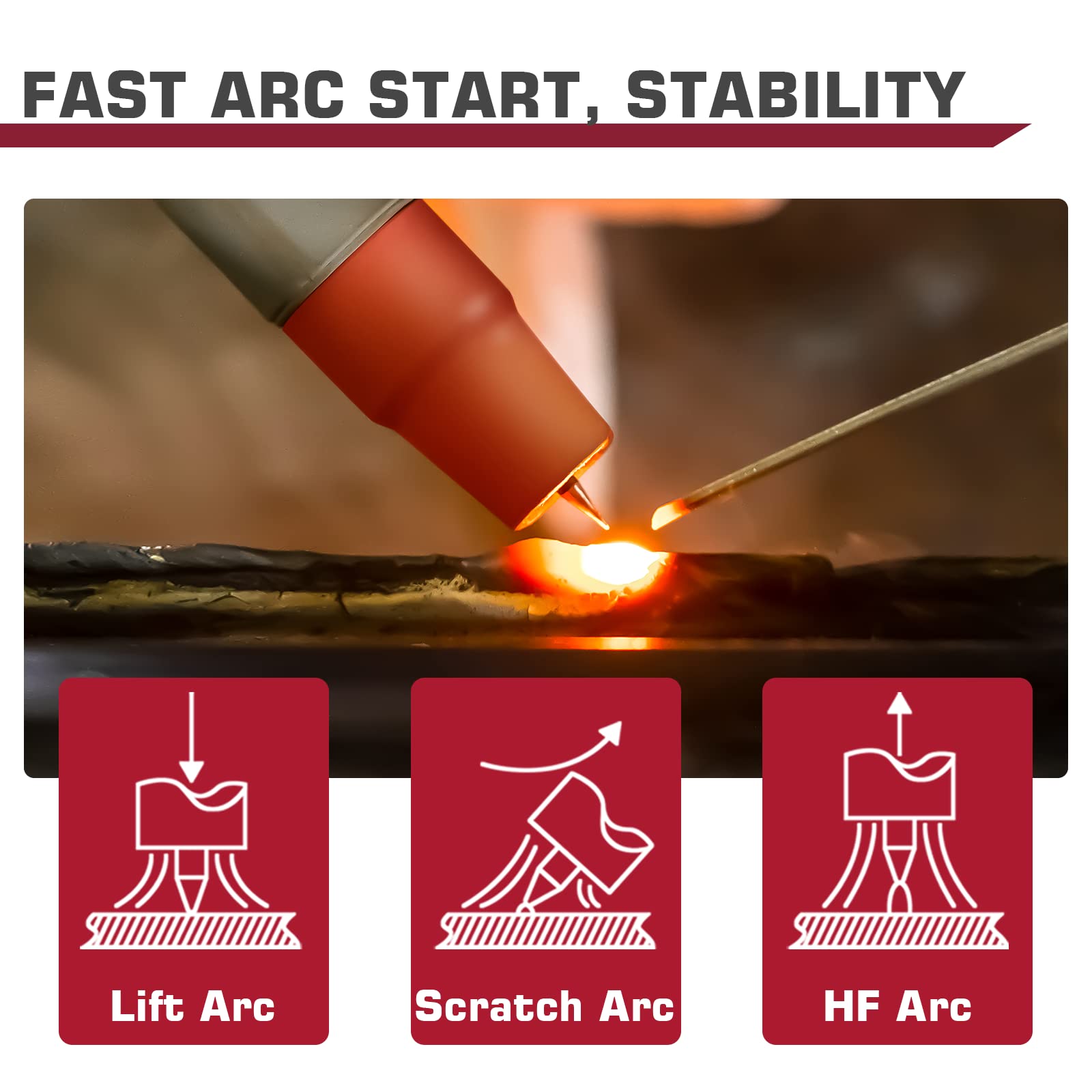 ARCCAPTAIN WP-17V connector 35-50mm for versatile machine compatibility.