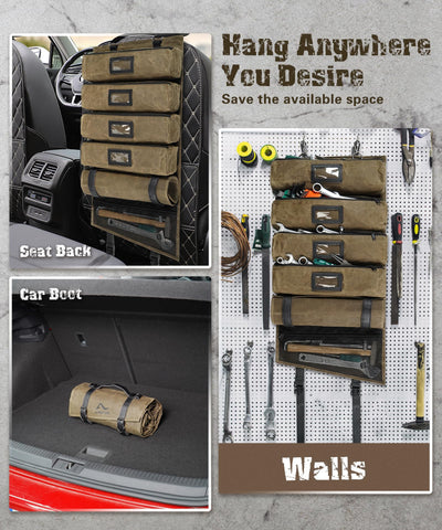 ARCFOX bag offers a 15L capacity for a well-rounded toolkit.