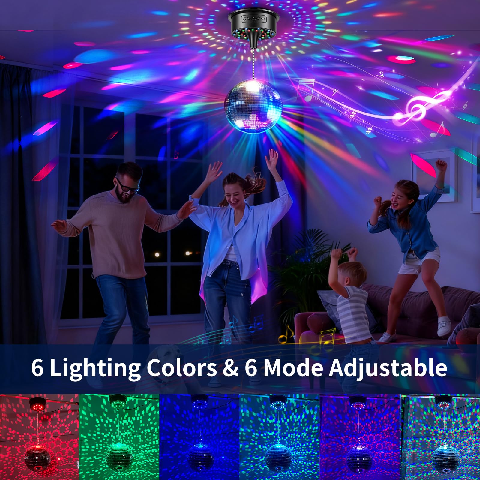 Archimax LEDs with dynamic modes create crisp reflections and vivid color effects.