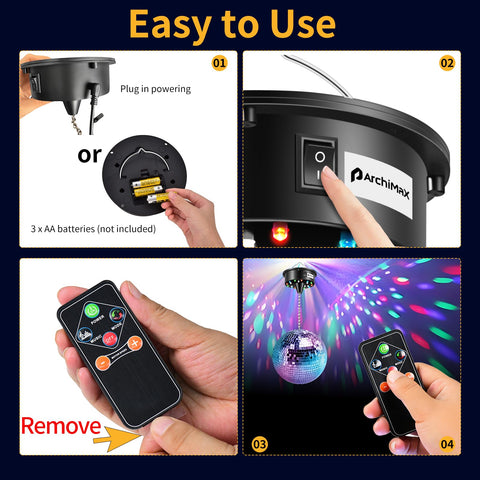 ArchiMax four modes with multi-color LEDs for varied atmospheres