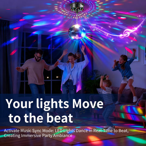 ArchiMax disco ball motor offers USB and battery power for portable setups