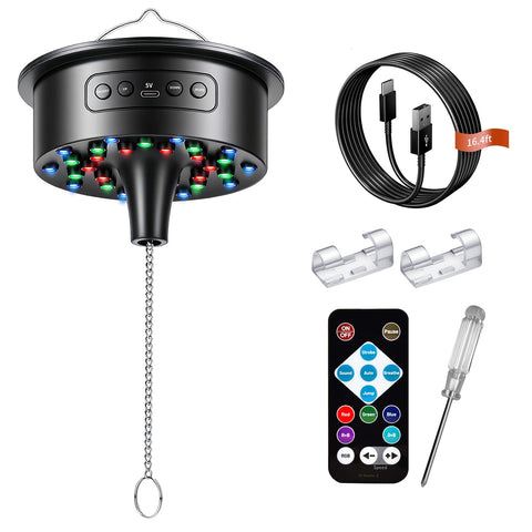 Archimax Disco Ball Motor with remote for easy distance control at parties.