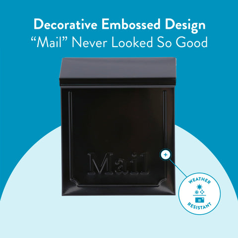 Architectural Mailboxes Townhouse two keys for convenience and security.