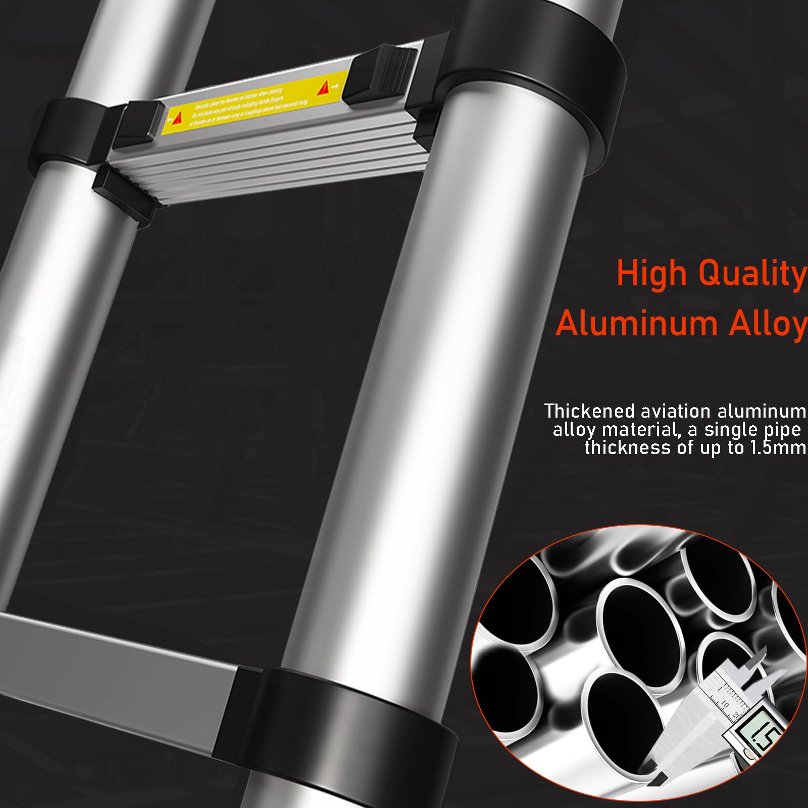 ARCHOM aluminum alloy construction resists wear and rust