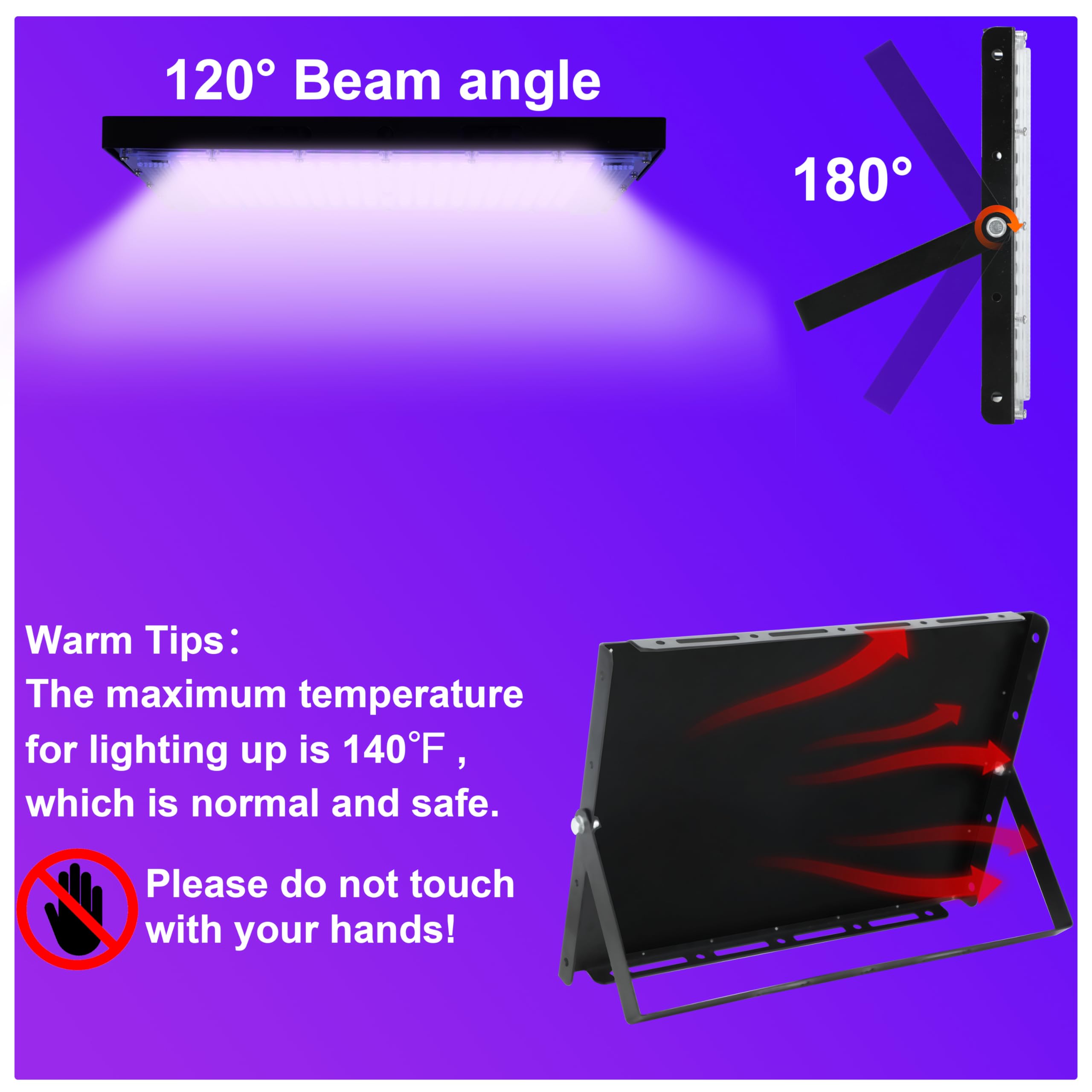 Arckarling IP65 outdoor UV light for weatherproof use.