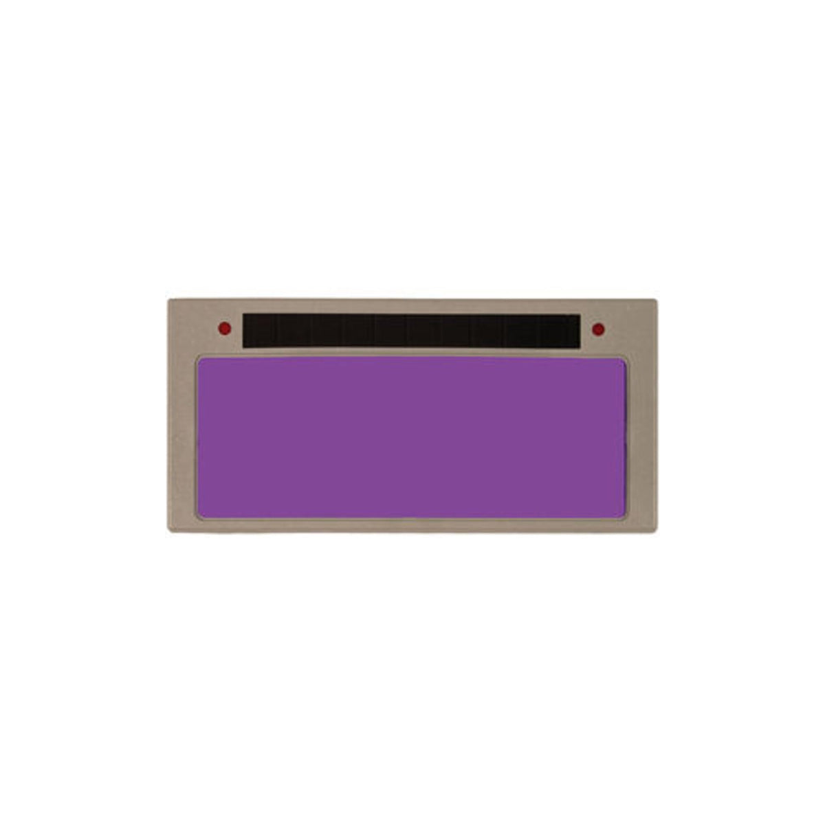 ARCONE T240-10 Tradesman auto-darkening filter in horizontal setup for safer welding.