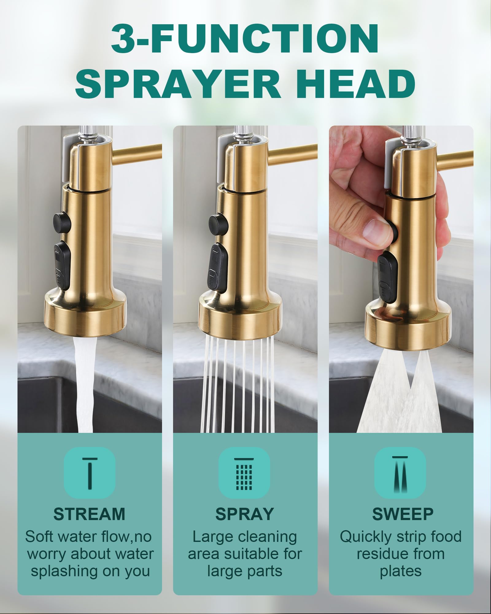 ARCORA installation hardware and quick-connect hoses simplify DIY setup