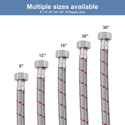 ARCORA easy-installation faucet hose designed for DIY setup.