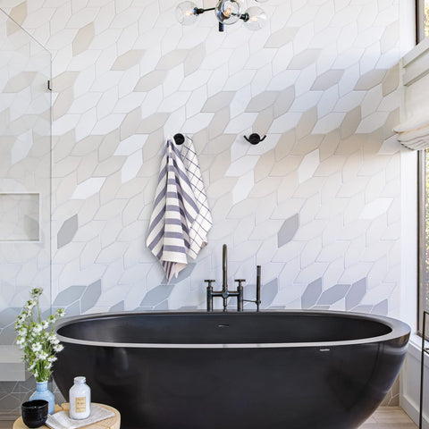 ARCORA heavy-duty towel hook mounted on wall with towels hanging.